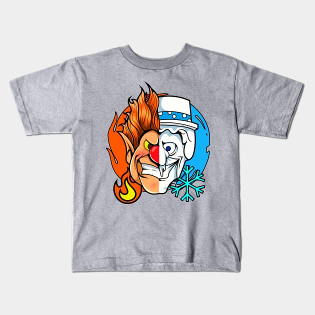 Heating and Cooling Brothers Kids T-Shirt by DeepDiveThreads